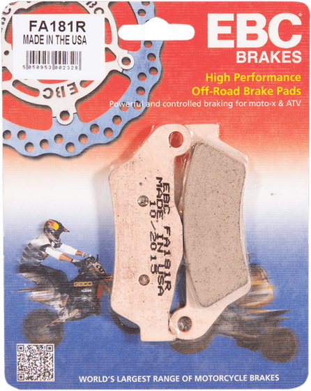 TE 250 (2011 - 2023) r series heavy duty sintered brake pads | EBC