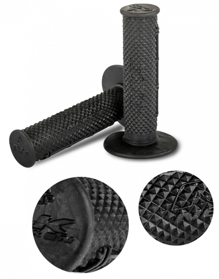 TC 85 (2015 - 2022) black diamond rubber grips | NEKEN