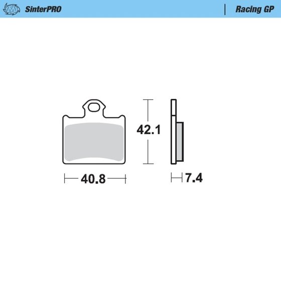 TC 85 (2014 - 2020) racing brake pads | MOTO-MASTER