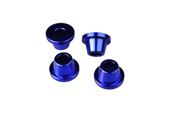 TC 250 (2016 - 2022) rubber killer blue handlebar clamps | SCAR