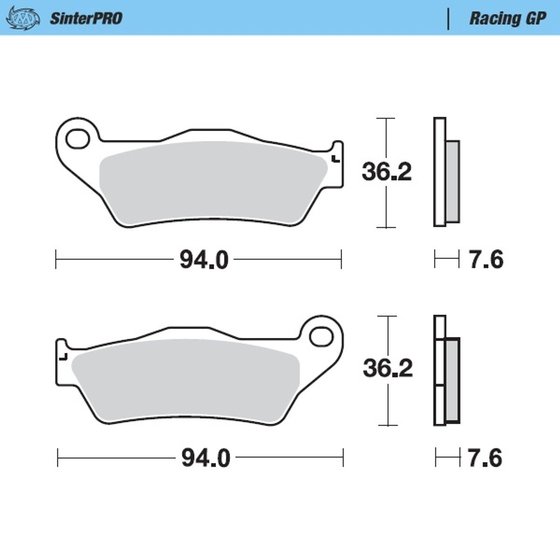 FE 501 (2014 - 2023) brake pads | MOTO-MASTER