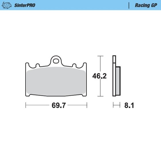 TC 125 (2014 - 2022) racing brake pads | MOTO-MASTER