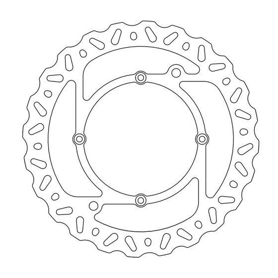 TE 610 E IE (2000 - 2009) nitro front brake disc | MOTO-MASTER