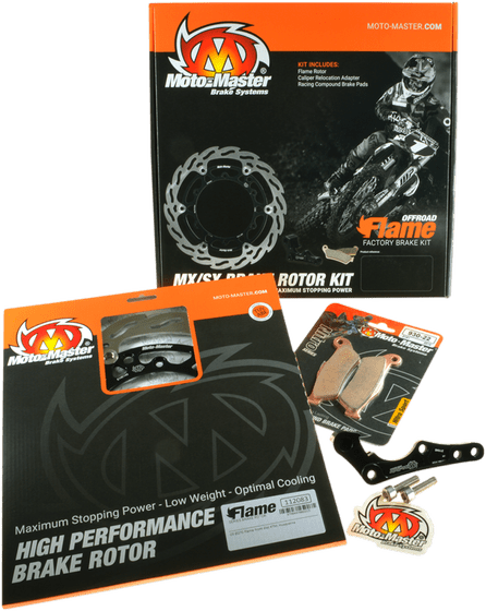 SM 125 S (2000 - 2013) moto-master kit floating 270 offroad husqvarna (disc-adapter-brakepads) | MOTO-MASTER