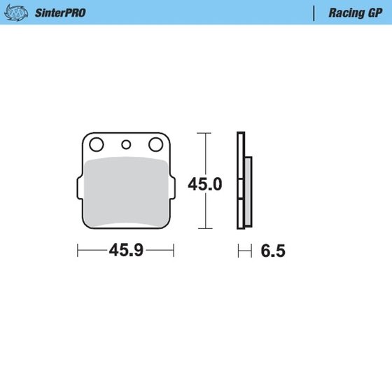 TC 85 (2014 - 2022) racing brake pad | MOTO-MASTER