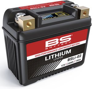 TE 125 2T (2011 - 2016) lithium battery | BS BATTERY