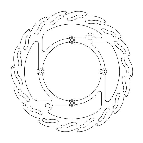TXC 450 (2011 - 2013) moto-master flame brakedisc front husqvarna | MOTO-MASTER