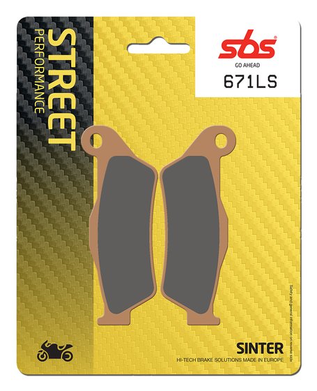 570 TC (2001 - 2013) brakepads sintered rear | SBS