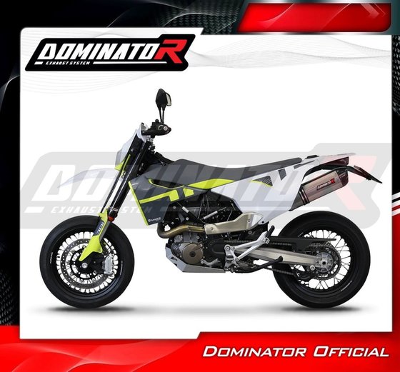 701 ENDURO (2021 - 2023) exhaust silencer muffler hp1 + db killer | Dominator