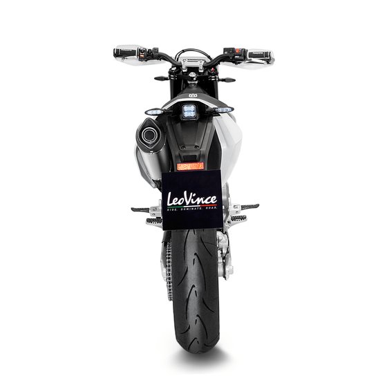 701 ENDURO (2021 - 2021) lv one evo stainless steel slip-on exhaust | LEOVINCE