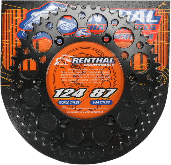 TX 125 (2017 - 2018) aluminum rear sprocket - 50 teeth | RENTHAL