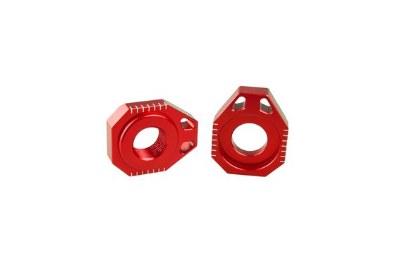 TE 250 (2014 - 2022) axle block red | SCAR