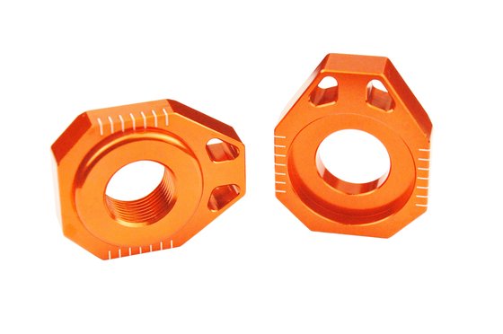 TC 250 (2017 - 2022) orange axle blocks | SCAR