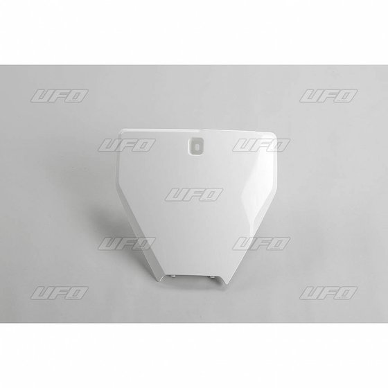 TC 125 (2016 - 2018) front number plate - white | UFO