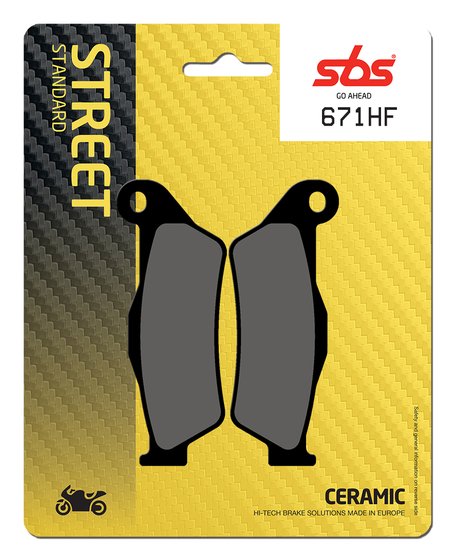 CR 125 (1996 - 2013) brakepads ceramic | SBS