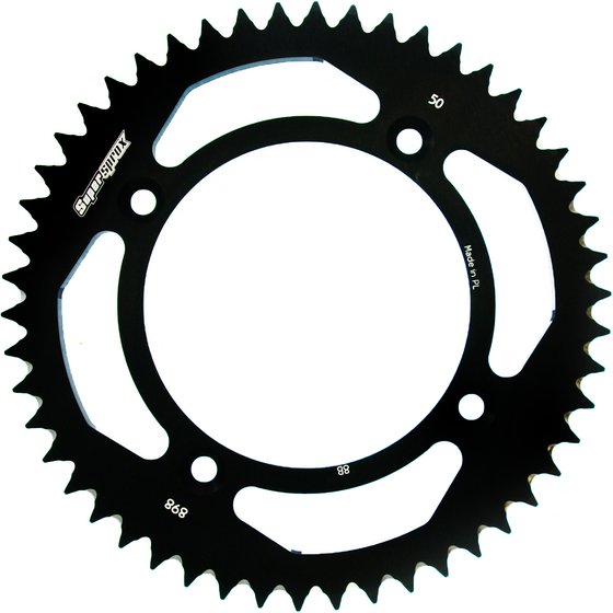 TC 85 (2015 - 2023) supersprox rear sprocket alu ral-898:49 black | Supersprox