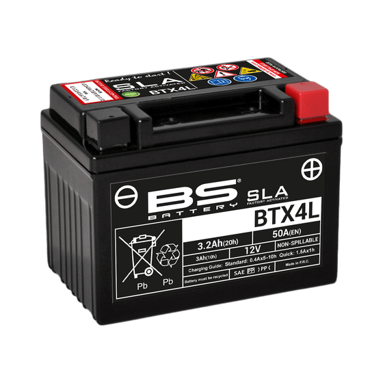 FC 250 (2014 - 2017) btx4l/btz5s battery | BS BATTERY