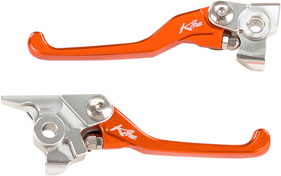 TC 250 (2014 - 2016) custom orange brake and clutch lever set | KITE