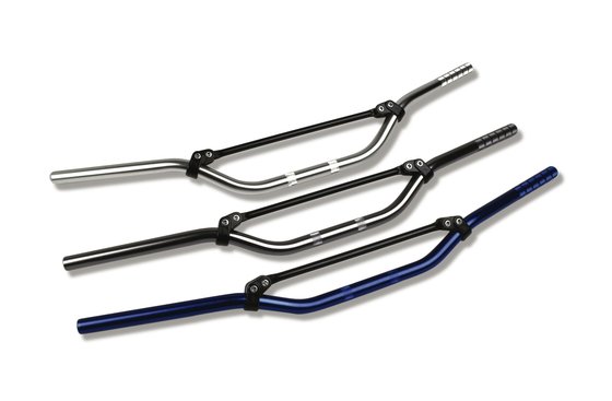 WRE 125 (1995 - 2012) offroad low aluminum handlebar blue | TRW