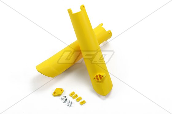 FE 501 (2015 - 2022) fork slider protectors - yellow | UFO