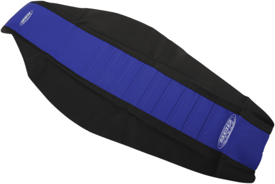 TE 300 TPI (2017 - 2019) 9 pleat gripper seat cover in blue/black | SDG