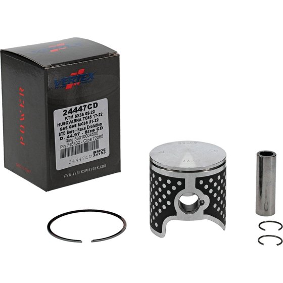 TC 65 (2017 - 2023) cast race piston kit | Vertex