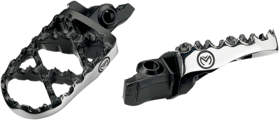 FC 450 (2016 - 2018) hybrid stainless steel footpeg with rear offset | MOOSE RACING