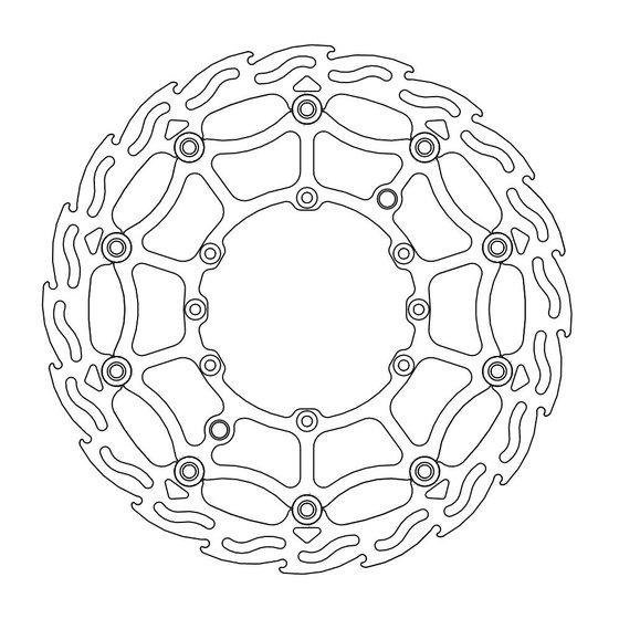 TXC 250 (2009 - 2013) flame street brake rotor | MOTO-MASTER