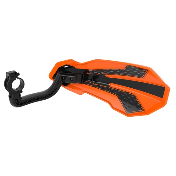 TE 250 (2014 - 2022) mx flow handguards in orange/black | POLISPORT