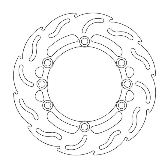 TC 250 (2003 - 2005) flame rear brake rotor | MOTO-MASTER