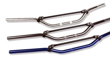 TE 125 4T (2011 - 2012) offroad medium aluminum handlebar in blue | TRW