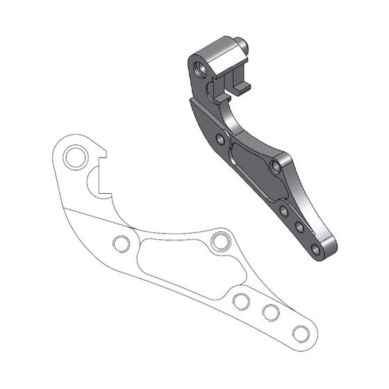 TXC 450 (2008 - 2010) brake caliper relocation bracket | MOTO-MASTER