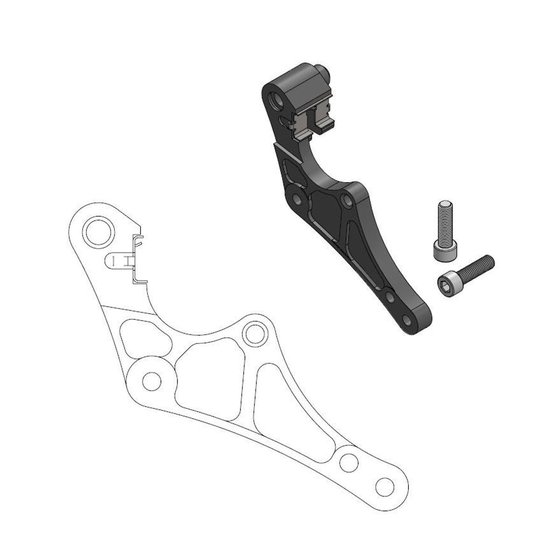 FX 450 (2018 - 2022) brake caliper relocation bracket | MOTO-MASTER