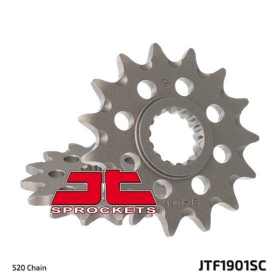 TX 125 (2017 - 2019) lightweight self-cleaning front sprocket | JT Sprockets