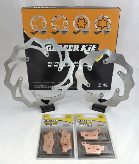 FE 250 (2014 - 2014) front and rear brake kit | GALFER