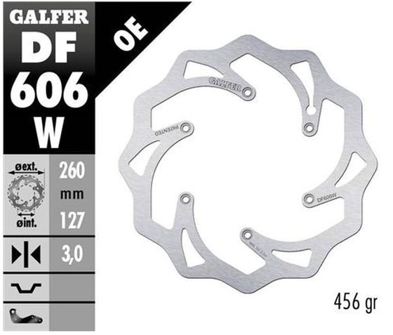 TC 125 (2014 - 2022) fixed wave brake rotor | GALFER