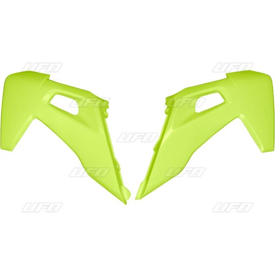 TC 125 (2016 - 2022) fluorescent yellow radiator cover for husqvarna tc/fc 19 | UFO