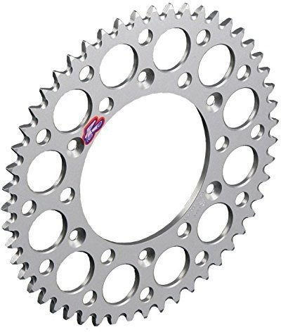 TE 125 2T (2014 - 2016) aluminum rear sprocket - 51 teeth | RENTHAL