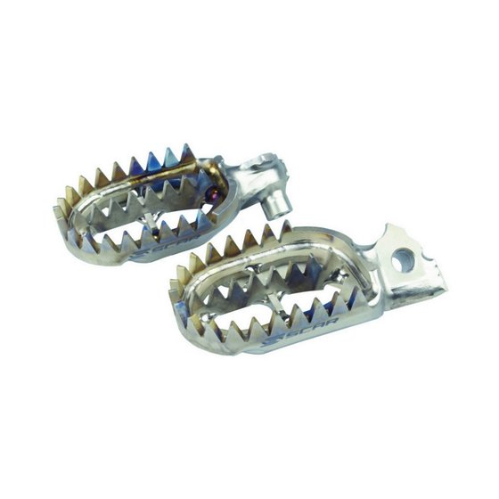 TC 65 (2022 - 2022) titanium footpegs for ktm/hva 16-22 | SCAR