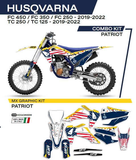 TC 250 (2019 - 2022) decal set | UFO