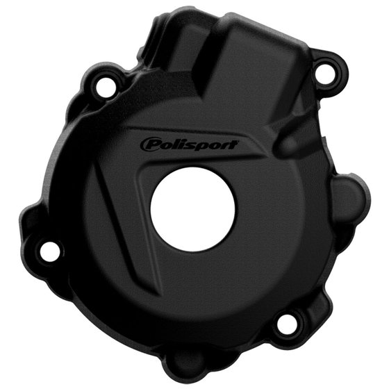 FE 350 (2014 - 2016) ignition cover protector black | POLISPORT