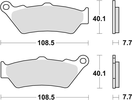 701 ENDURO (2020 - 2020) sintered metal brake pads | TRW