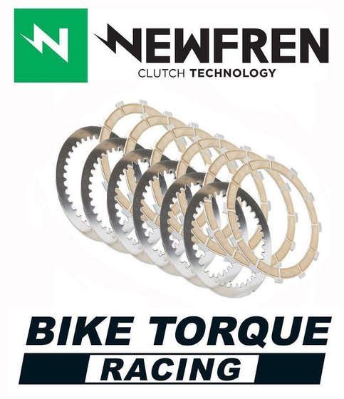 TC 65 (2017 - 2023) racing clutch discs with bushings | NEWFREN