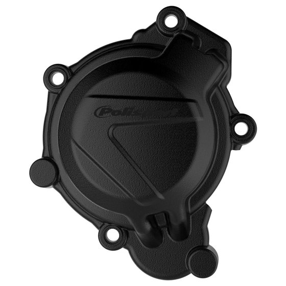 TC 125 (2016 - 2019) ignition cover protector - black | POLISPORT