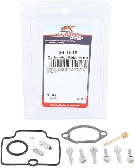 TC 85 (2014 - 2021) carb. rebuild kit closed course racing only | All Balls