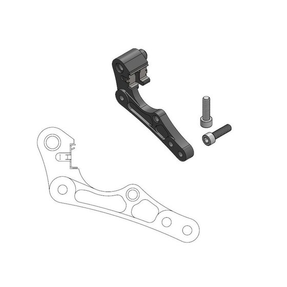 TE 300 TPI (2018 - 2021) brake caliper relocation bracket | MOTO-MASTER