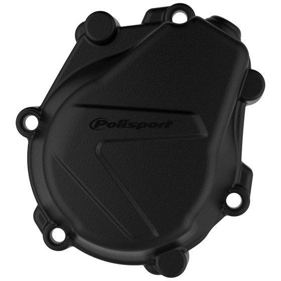 FX 450 (2019 - 2019) ignition cover protector - black | POLISPORT