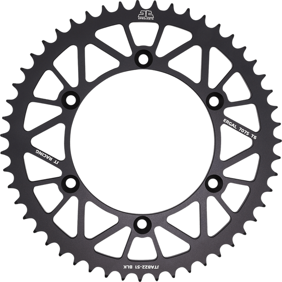 TE 450 (2002 - 2010) "racelite" aliuminio galinė lenktyninė žvaigždutė | JT Sprockets