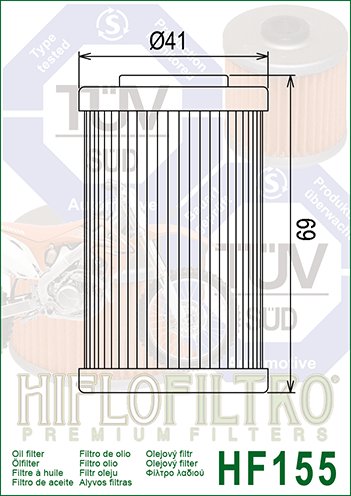 200 SVARTPILEN (2020 - 2022) alyvos filtras | Hiflofiltro