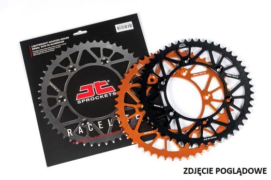 FE 501 (2014 - 2021) 52 t galinė žvaigždutė - oranžinė | JT Sprockets